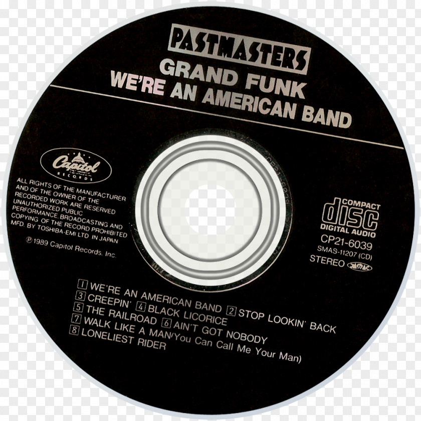 We're An American Band Grand Funk Railroad Album All The Girls In World Beware!!! PNG