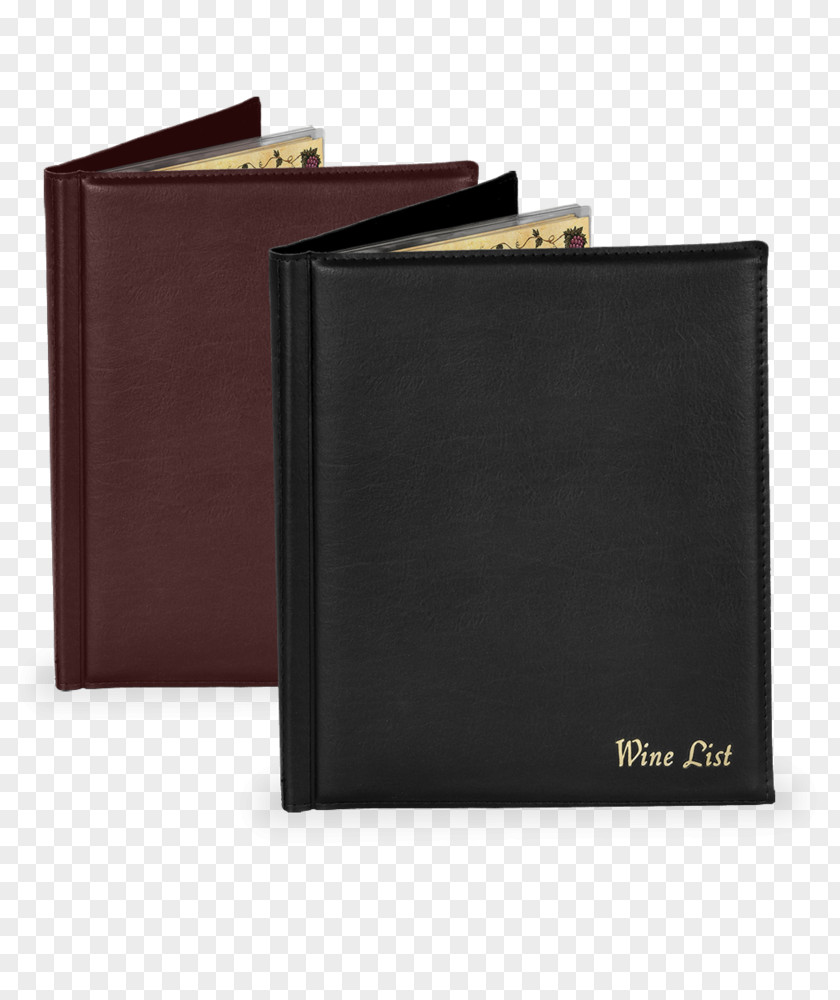 Wine List Photos Wallet Leather Brand PNG