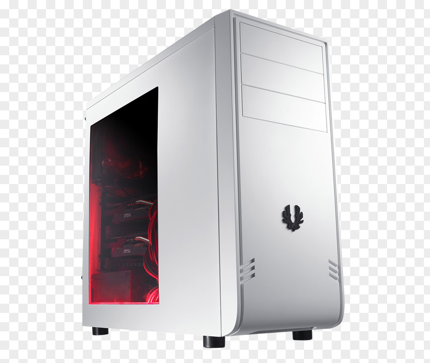Computer Case Cases & Housings Power Supply Unit BitFenix BFC-COM-100 Midi-Tower Comrade Window BFC-COM-100-WWWK1-RP No ATX Mid Tower (White) PNG