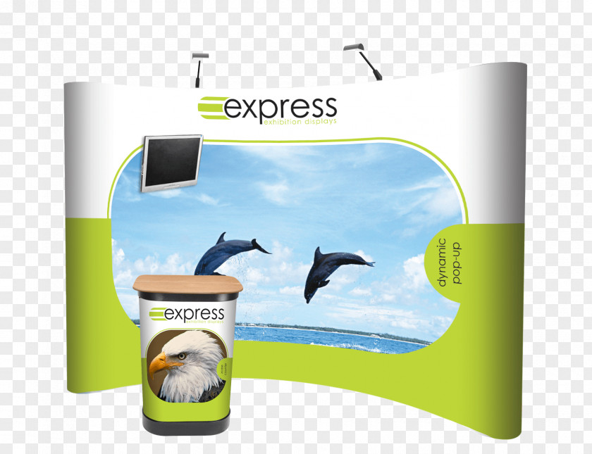 Exhibtion Stand Pop-up Ad Paper Advertising Printing Web Banner PNG