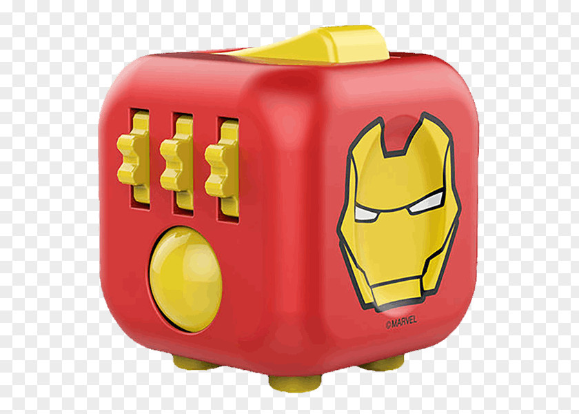 Fidget Cube Hulk Captain America Spider-Man Iron Man PNG