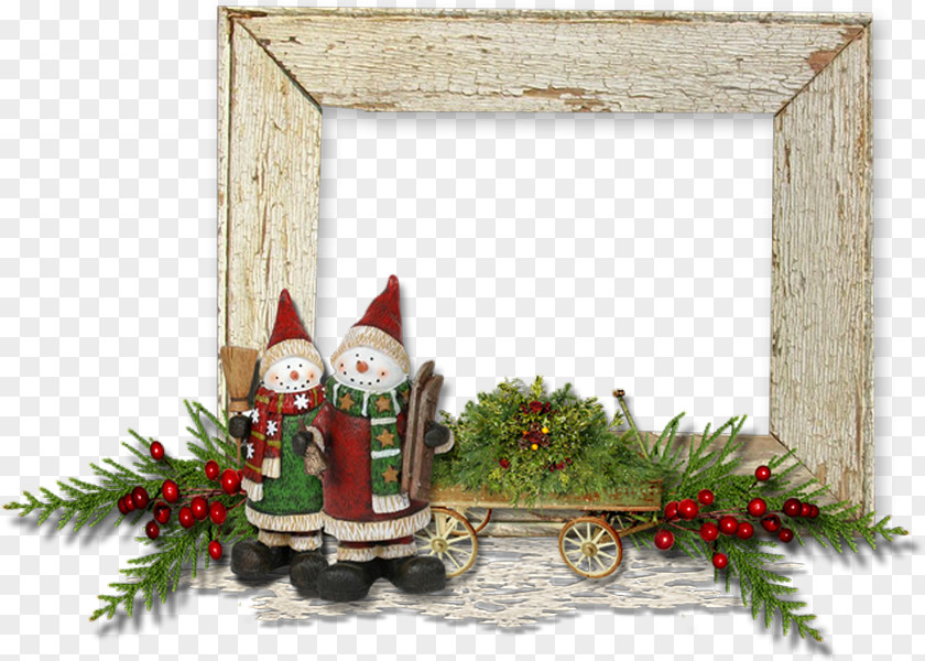 Christmas Ornament Picture Frames PNG