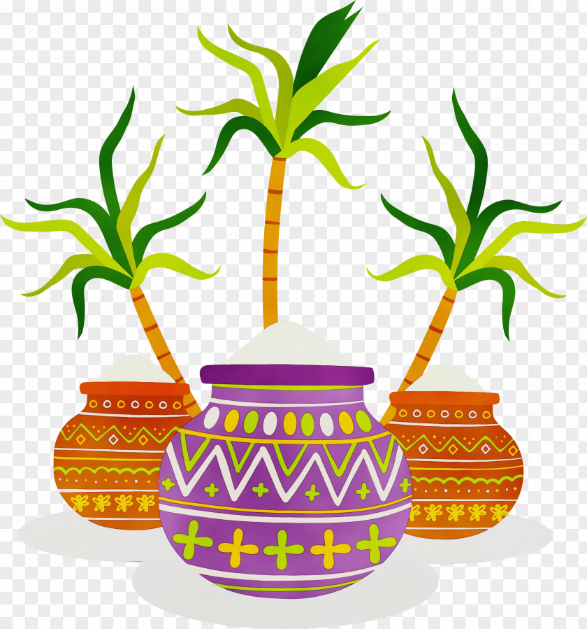 Flower Flowerpot Leaf Tree Text PNG