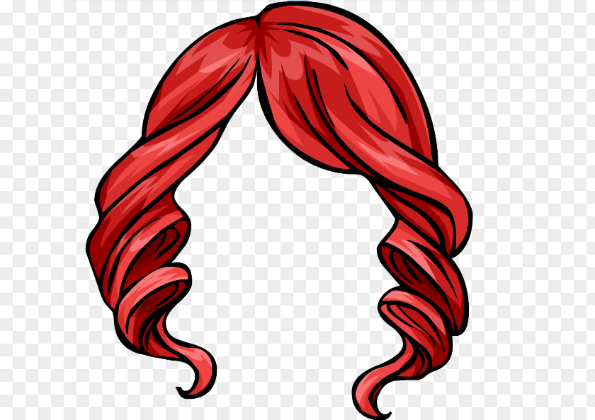 Hair Red Animaatio Penguin Scalp PNG