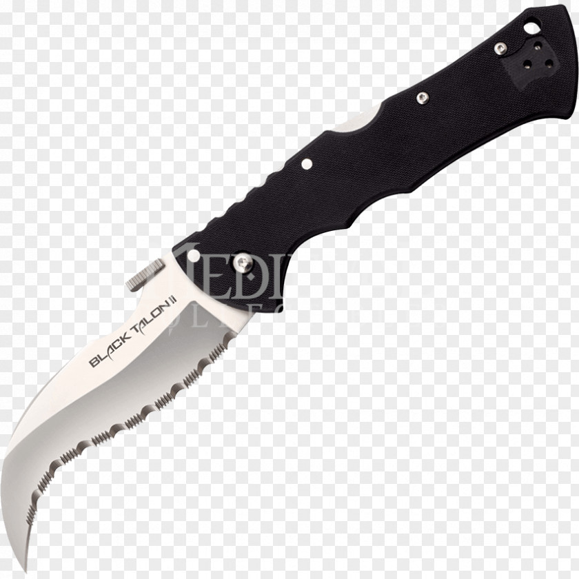 Serrated Blade Pocketknife Cold Steel Sword PNG