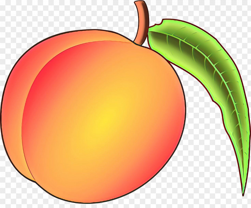 Clip Art Apple Peach Image PNG