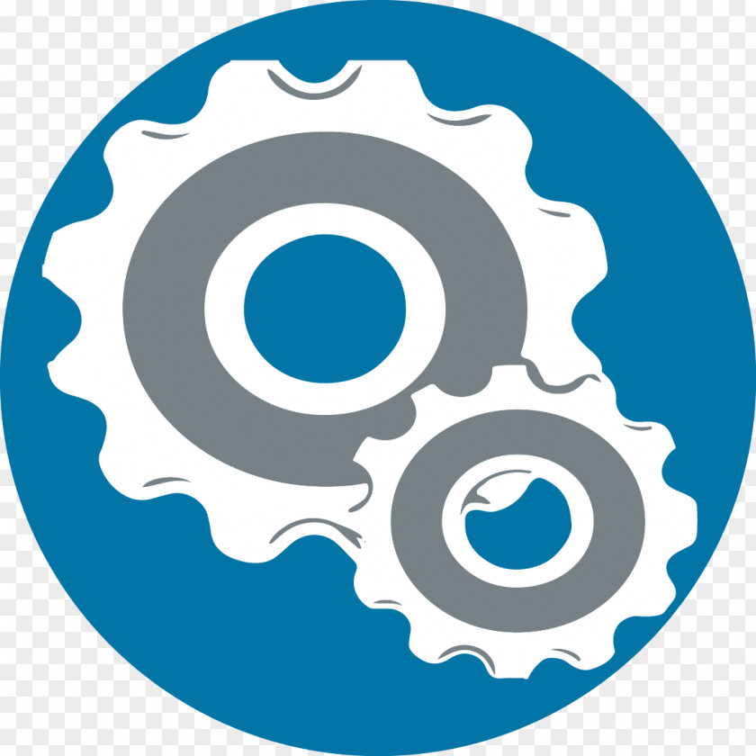 Blue Gear Logo Scuba Diving Underwater PNG