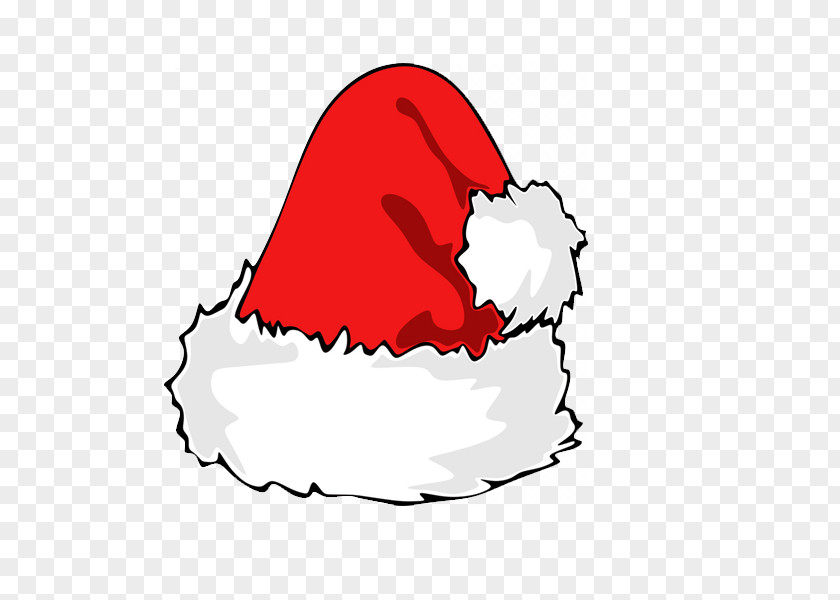 Christmas Hat Santa Claus Illustration PNG