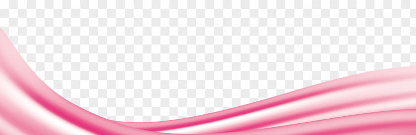 Hand-painted Pink Ribbon Poster PNG