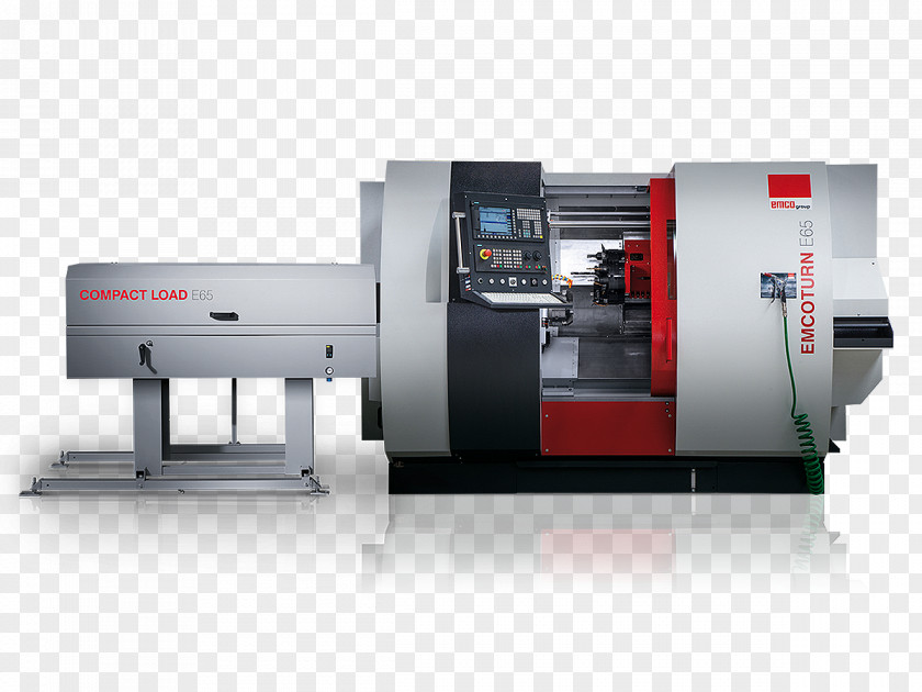 Machine Tool Lathe Computer Numerical Control Turning PNG