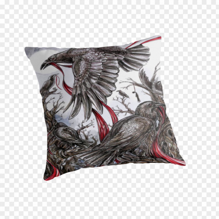 Wolf Skull Throw Pillows Cushion PNG