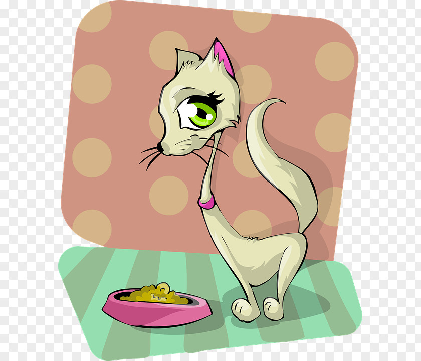 Cute Cartoon Cat Food Dog Pet Clip Art PNG
