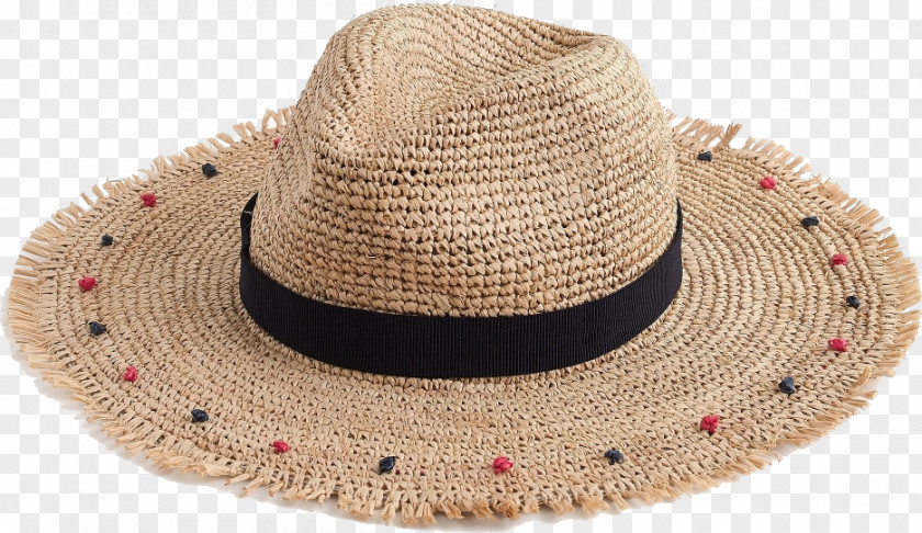 Hat Straw Panama Fedora PNG