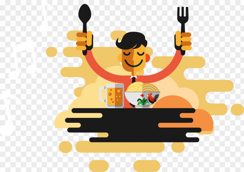 Iot Cartoon Vector Graphics Eating Image Food Illustration PNG