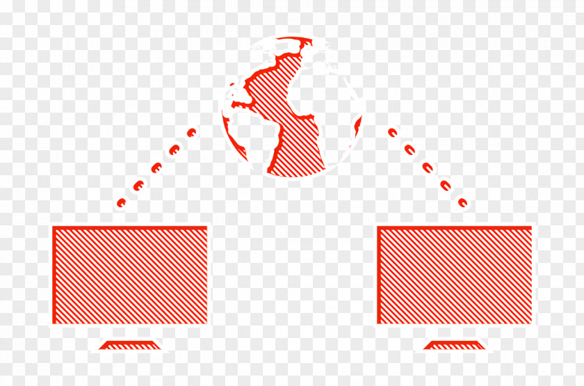 Networking Icon Monitor Connection PNG