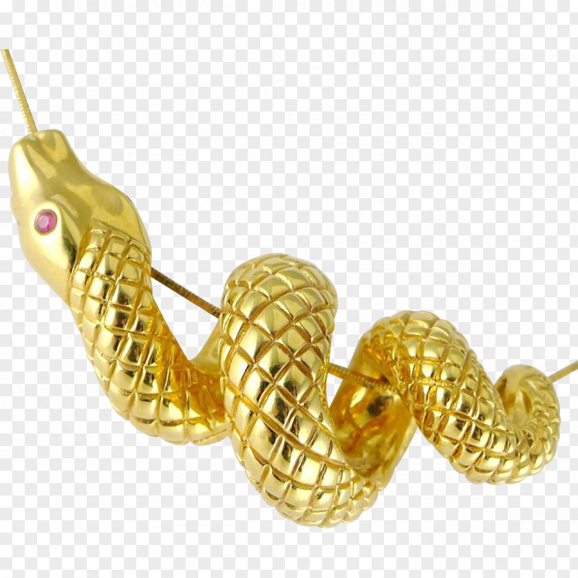 Snake Jewellery Gold Earring Bracelet PNG