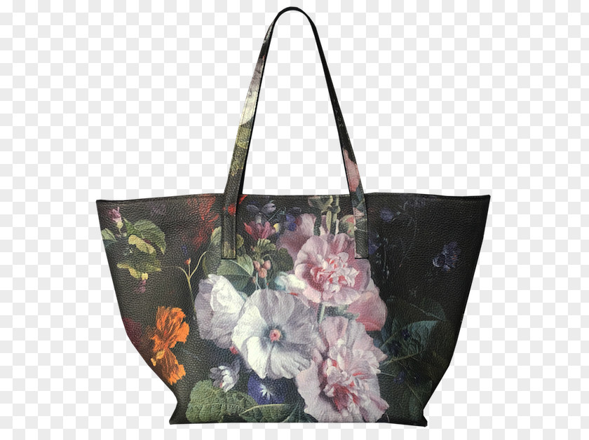 Blush Floral Paige Gamble Tote Bag Handbag Leather PNG