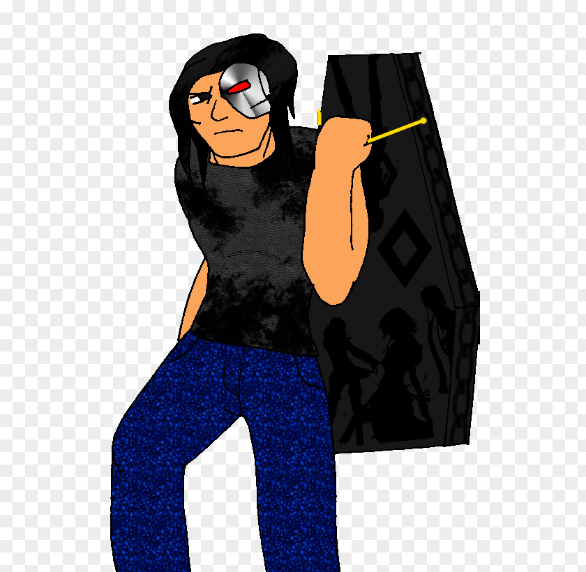 Metalhead Character Outerwear Male Fiction Animated Cartoon PNG