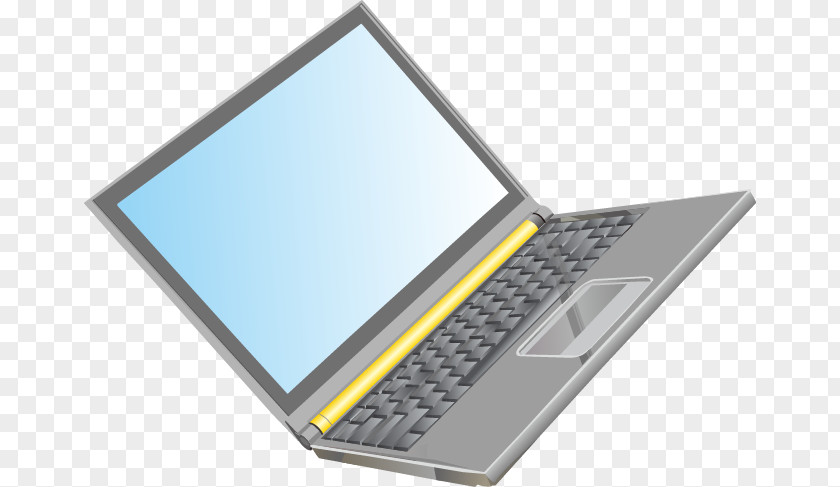 Vector Pattern Laptop Netbook Computer PNG