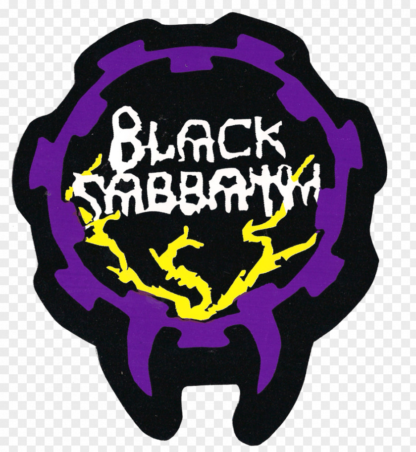 Black Sabbath Logo Brand Sticker Font PNG