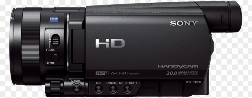 Camera Sony Corporation Camcorder 4K Resolution Handycam FDR-AX100 PNG