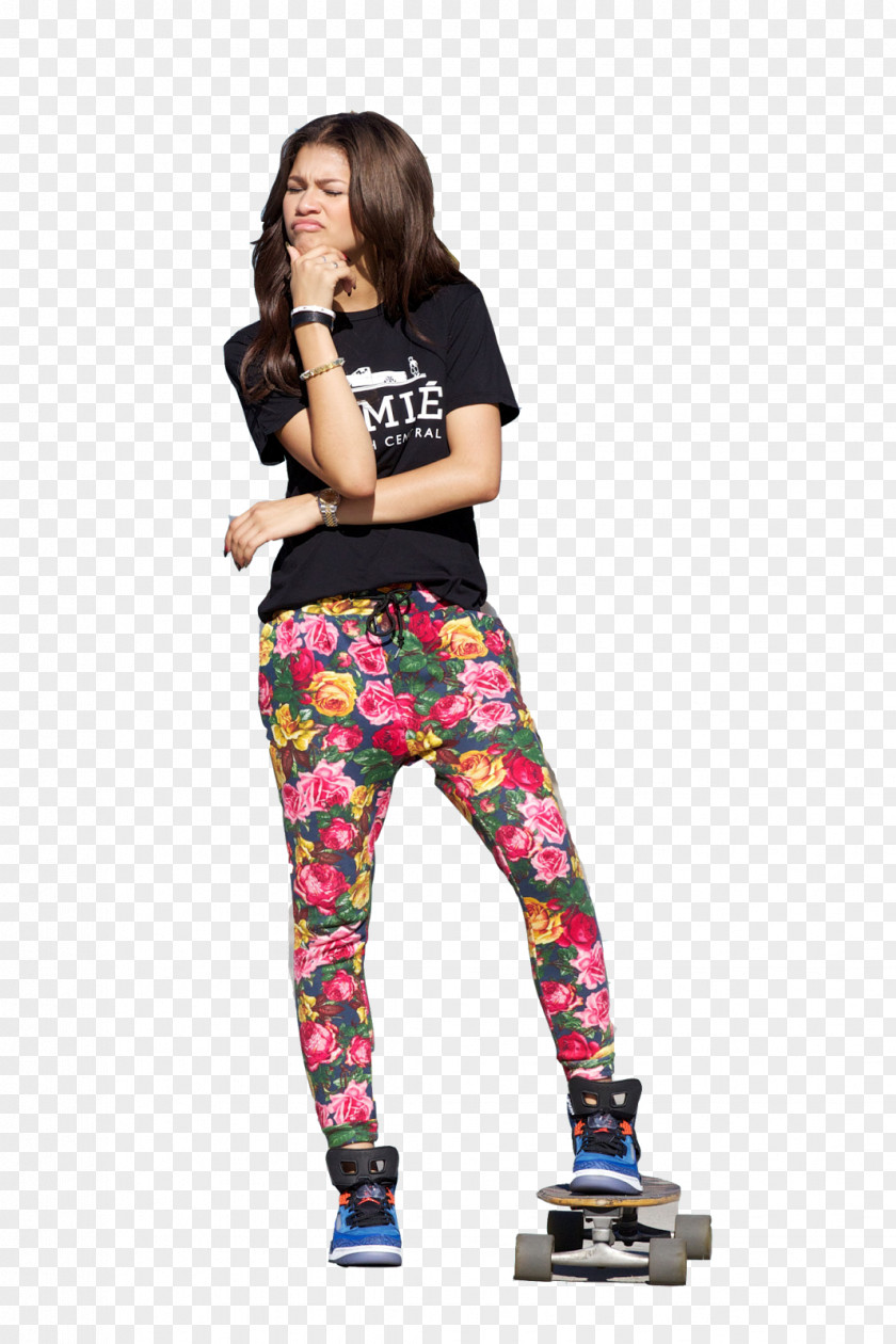 Zendaya T-shirt Leggings Tights PNG