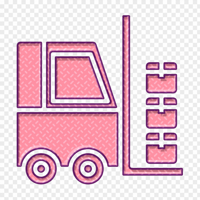 Forklift Icon Logistic PNG