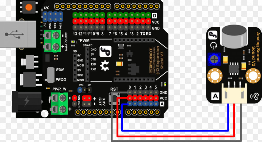 Robot Arduino Sensor Analog Signal Electronics PNG