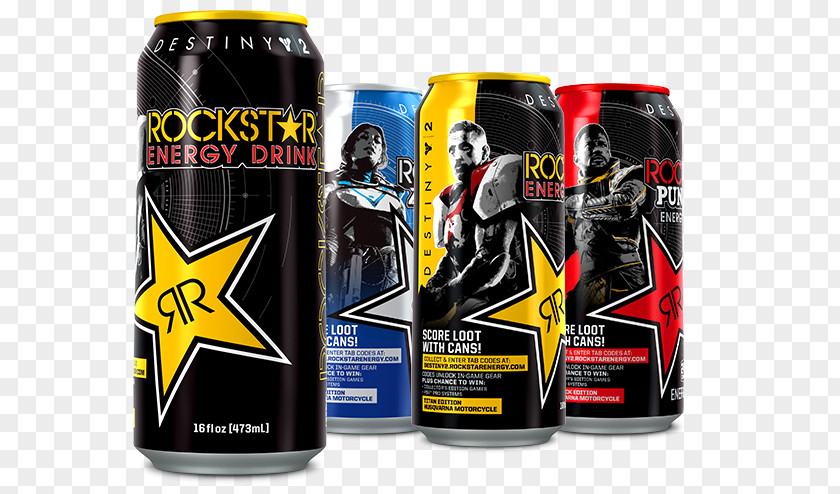 Rockstar Energy Drink Destiny 2 Activision Bungie PNG