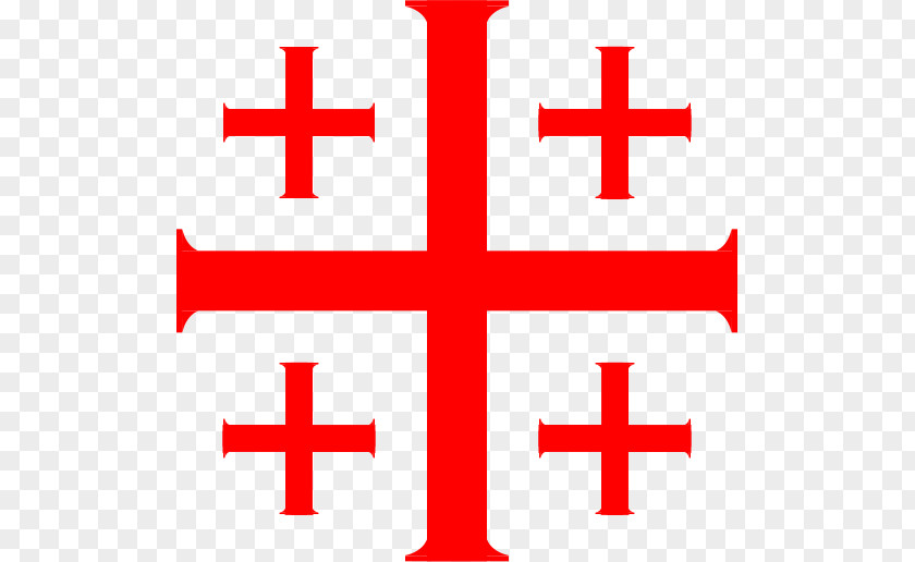 Serviceman Kingdom Of Jerusalem Cross Christian PNG