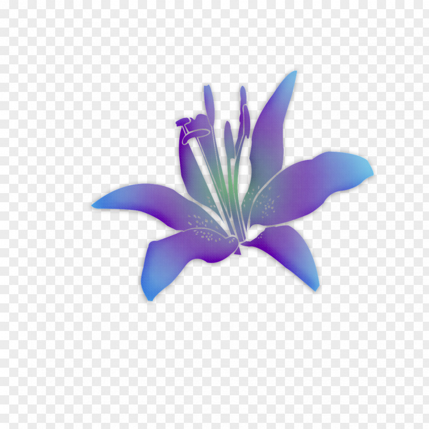 Violet Flower Petal Clip Art PNG