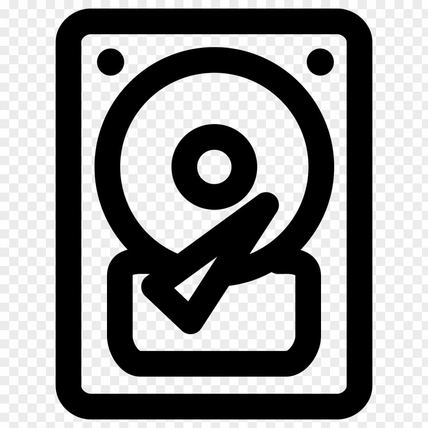 Hard Disk Drives Symbol Computer Data Storage PNG