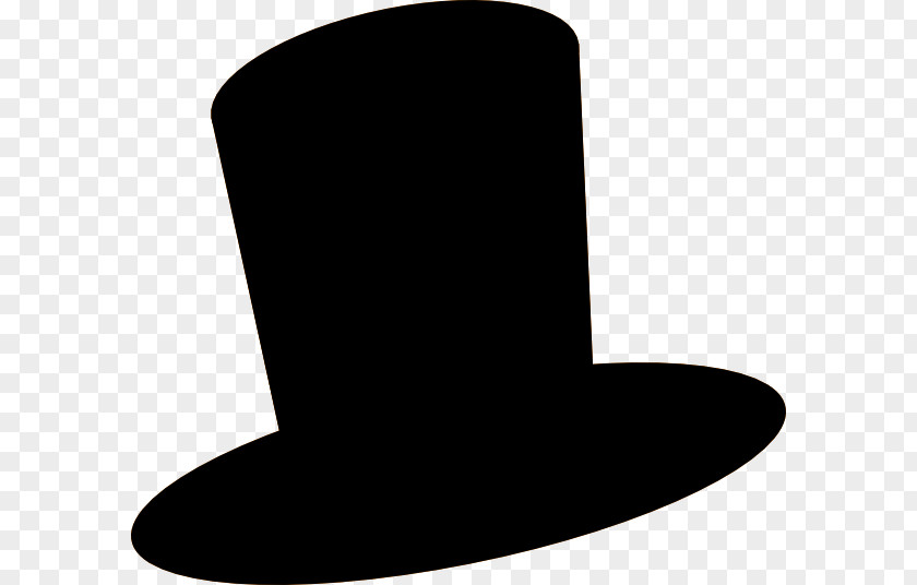 Top Hat Cliparts White Black Font PNG