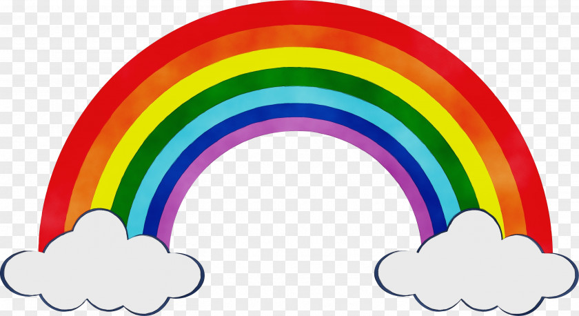 Arch Meteorological Phenomenon Cartoon Rainbow PNG