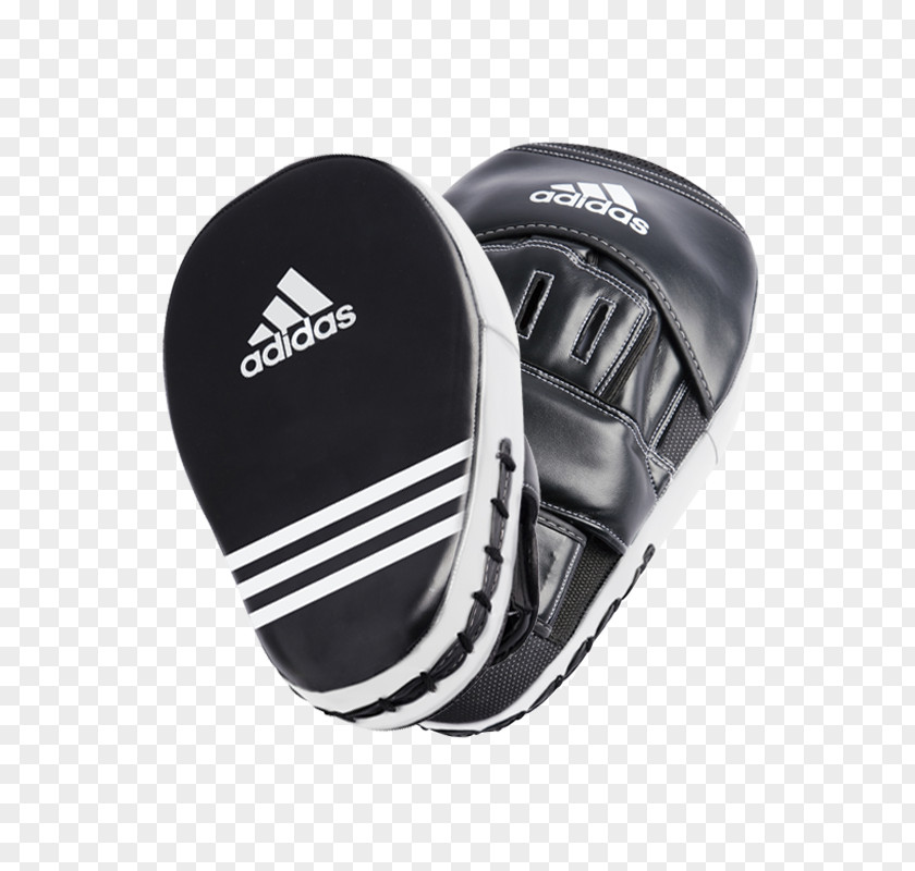 Black/White Focus Mitt Boxing GloveKyokushin Protective Gear In Sports Adidas Premium Curved Long Training Punch Mitts PNG