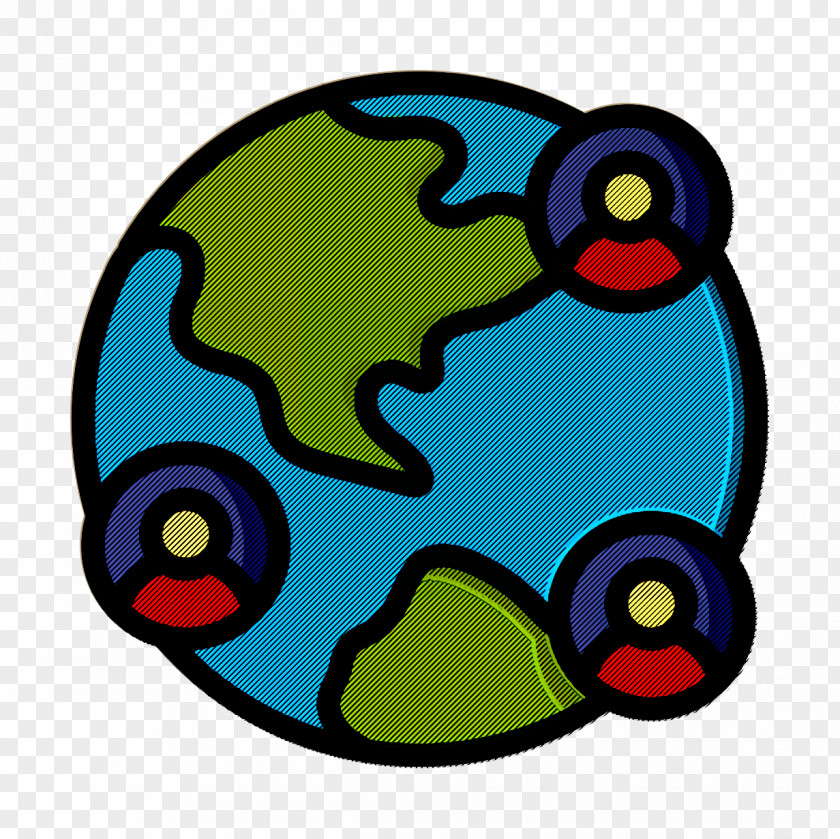 Global Icon Earth Globe Ancestry PNG