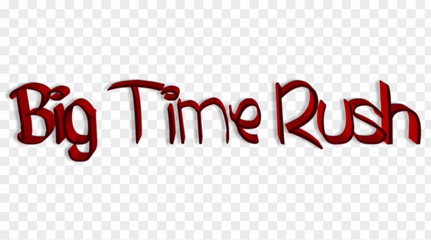 Rush Big Time Logo Text BTR PNG