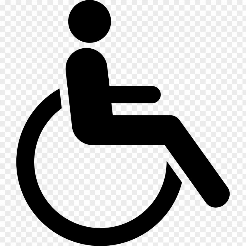 Wheelchair Disability Accessibility Sign PNG