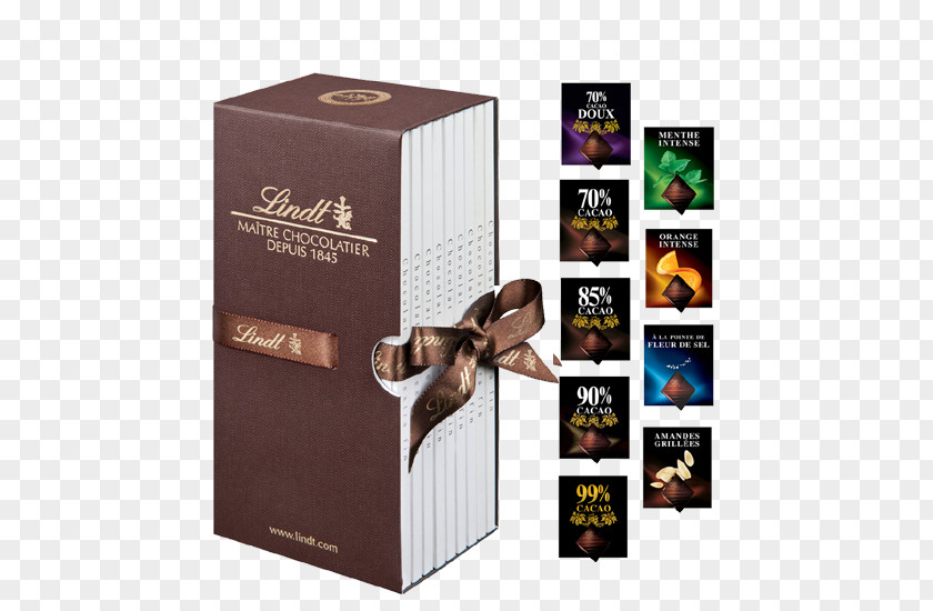 Chocolate Lindt & Sprüngli Casket Dark PNG