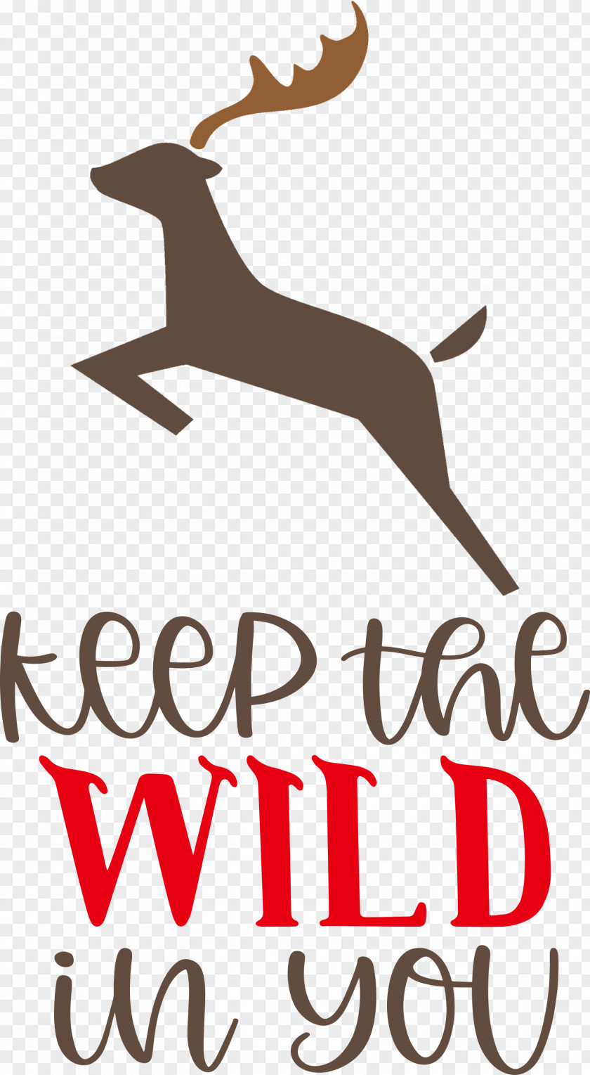 Keep Wild Deer PNG