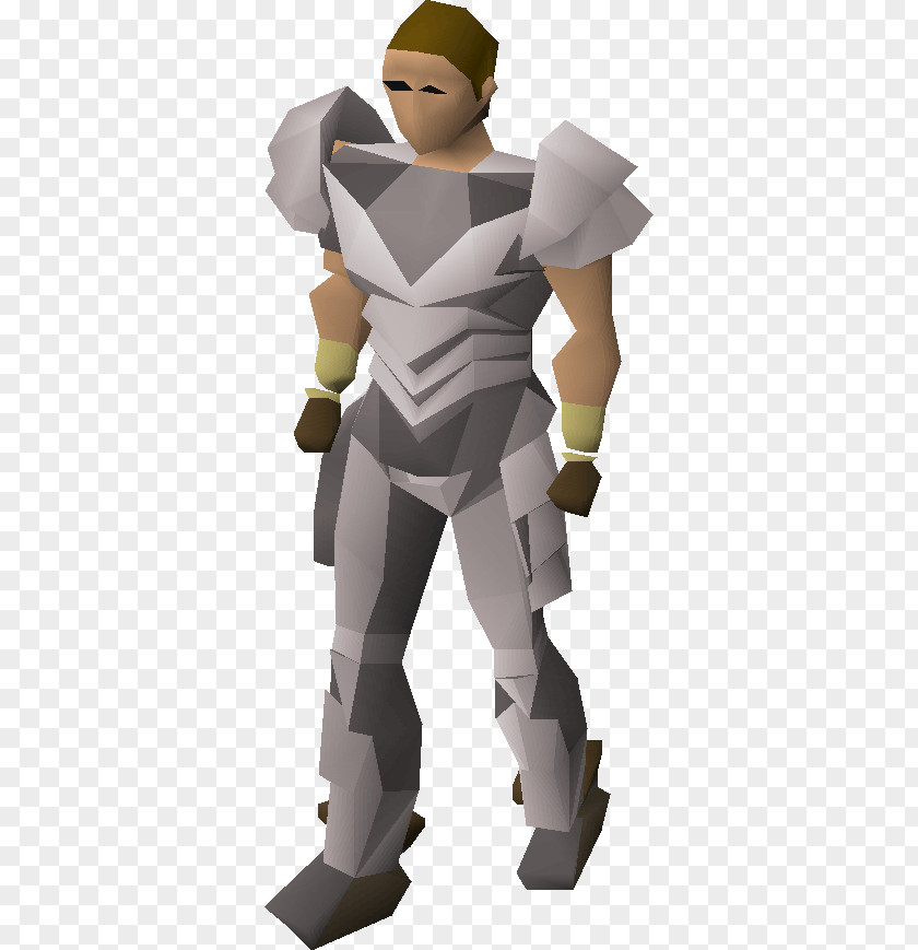Old School RuneScape Iron Man Character Game PNG
