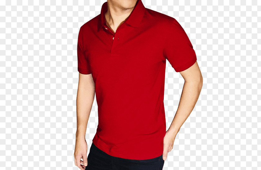 Polo Shirt T-shirt Tennis Maroon Neck PNG