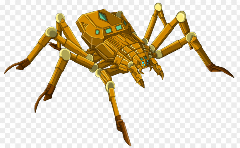 Spider Insect Decapoda Machine Arachnid PNG