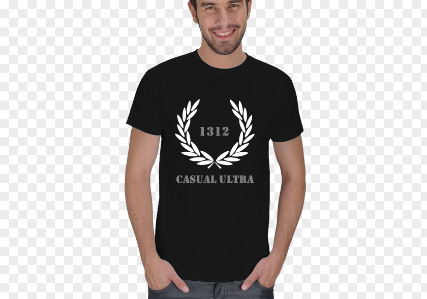 Ultras Casual T-shirt Tisho.com Clothing Red White PNG