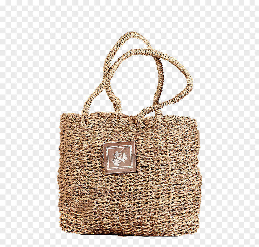 Woven Bamboo Rattan Wicker Handbag Basket Bamboe PNG