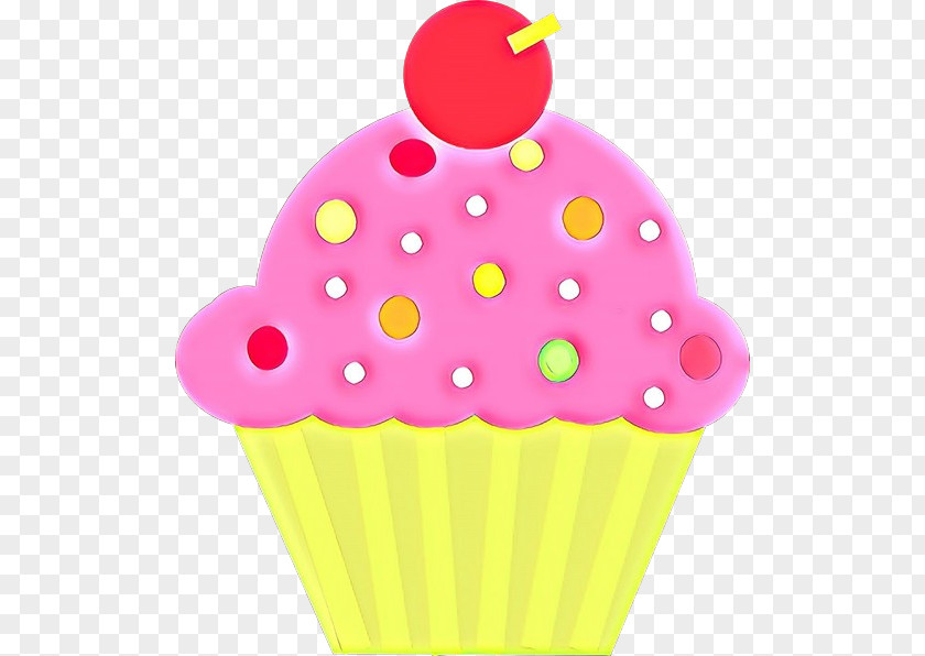 Buttercream Magenta Pink Birthday Cake PNG
