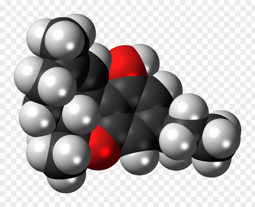Chemical Molecules Tetrahydrocannabinol Nabilone Effects Of Cannabis Space-filling Model Medical PNG