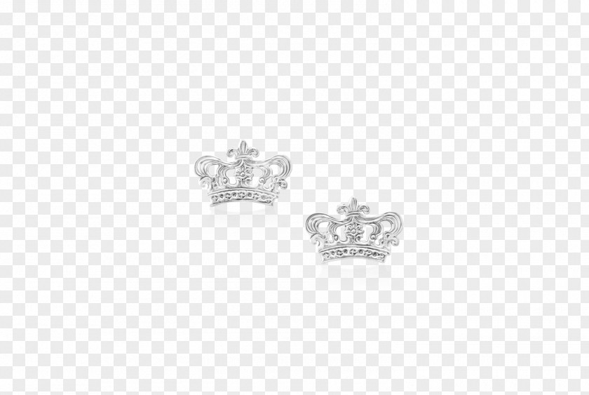 Crown Jewels Earring Clothing Accessories Body Jewellery Silver PNG