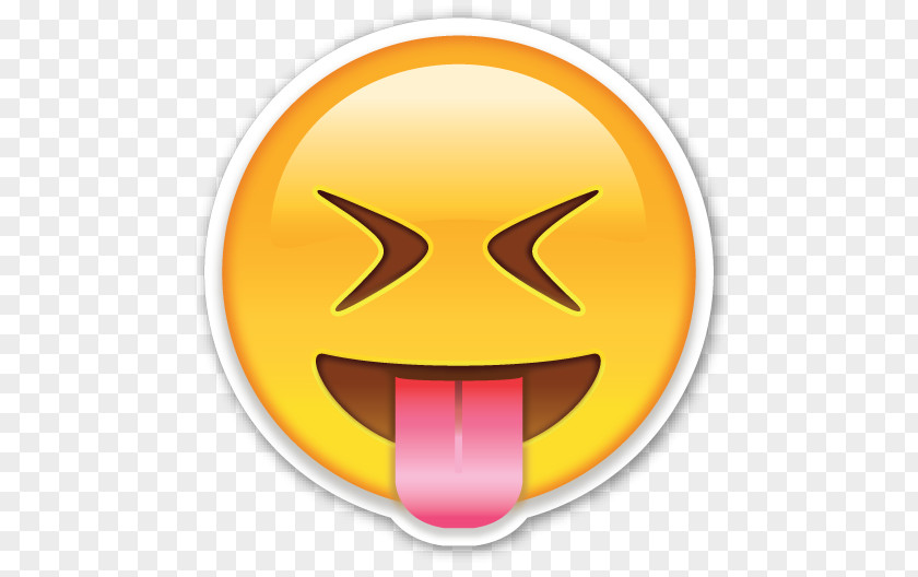 Smiley Emoji Face Sticker PNG