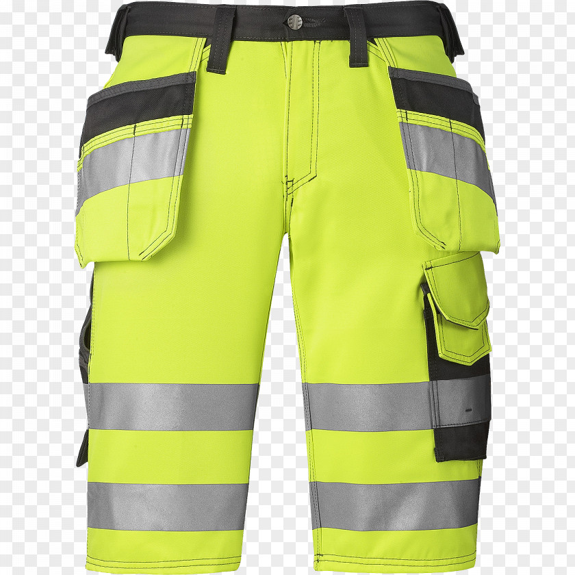 Snickers High-visibility Clothing Workwear Pants Shorts Pocket PNG
